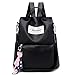 Produktbild Yglnb 2019 Neue Damen Rucksack Hohe Qualität Pu-Leder Reisetasche Mode Cartoon Anhänger Katze Anhänger College Style Bag