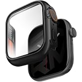 Apple Watch 10 46mm ile Uyumlu Skinarma Gado Pro Dijital Ta&ccedil; Korumalı Kasa ve Ekran Koruyucu