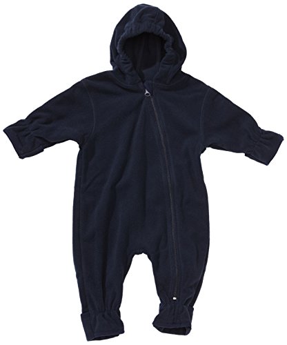 Playshoes Unisex Baby Fleece Overall Coat 11 Navy , 0-3 months