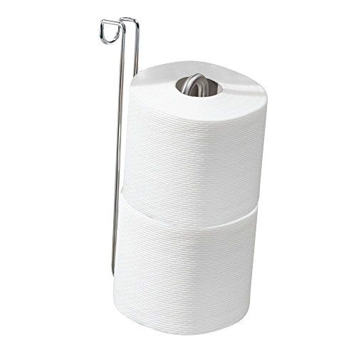 InterDesign 27560EU Forma Ultra Halter für Extrarollen Toilettenpapier 2, edelstahl gebürstet - 3