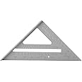 AASONS 90 Degree Triangle Ruler, Right Angle, 45/90 Degree Measuring Tool Home for Industry | Aluminium Alloy Material | 7" Metric System Square Speed Rafter Protractor Miter Ruler | Woodworking Rule