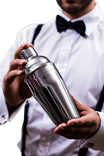 Beyond Premium Cocktail Shaker Set aus Edelstahl - 5