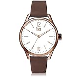 Ice-Watch - ICE time Brown - Braune Damenuhr mit Lederarmband - 013068 (Small)
