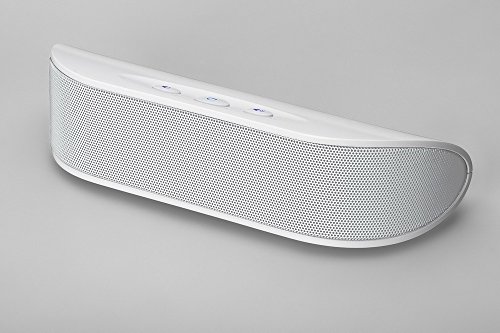 Preisvergleich Produktbild SoundBar kraftvoller Stereo-Lautsprecher / Subwoofer+Verstärker / we 21,2 cm weiß