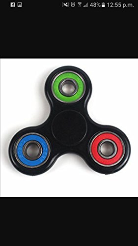 Tri Fidget anti-stress Spinner 608 EDC handle spinner (RGB & black)