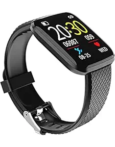 TECKON Smart Watch New D116 Bluetooth Smartwatch Wireless Smart Fitness Band for Boys/Men/Kids/Women | Sports Gym Watch | Heart Rate and BP Monitor,Compatible with All Smartphones