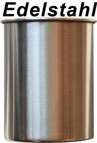 Edelstahl Dose 0,45 l NEU Bio Ethanol Edelstahldose - 2