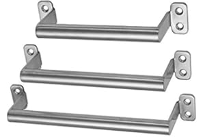 DIANSA Kistengriff aus Edelstahl in 3 Längen Boxengriff Tragegriff (220 mm)