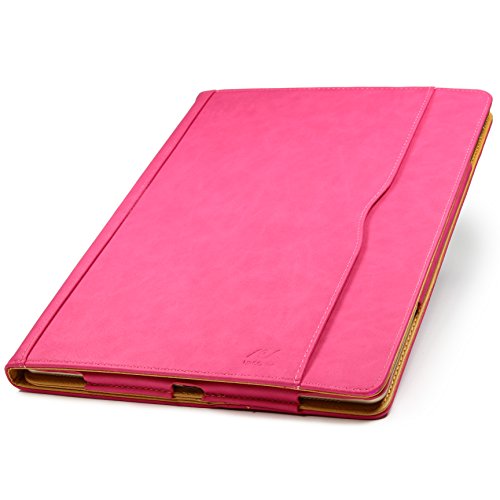 Original Urcover® Tasche Smart Cover iPad Pro 12.9 Zoll ( 2015 /2016 Version) Schutz Hülle Case [Sleep / Wake Funktion] und inkl Displayschutzfolie & Zubehör | Pink - 4