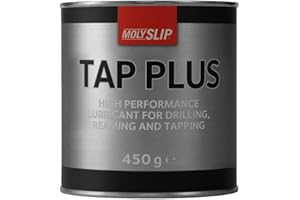 Molyslip TAP PLUS Tapping Compound 450g Tin – Premium High Performance Lubricant Anti Wear Paste Maximises Tool Life – Drilling, Reaming, Tapping