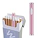Produktbild Luckwin Mini-Elektro-Feuerzeug Usb Wiederaufladbare Winddichte Flammenlose Sicherheit Plasma-Feuerzeug Portable FüR Zigarren Kerze Und Outdoor-ÜBerleben Mit Geschenk-Box ( Rosa )