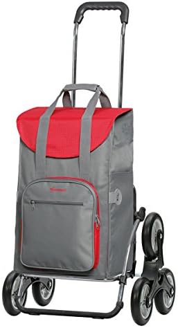 Special edition Andersen shopping trolley Royal/Steel frame/Stair-climbing wheels/Max. load capacity: 60 kg/Bag: Wismar grey/Volume: 45L/Thermal compartment/Made in Germany
