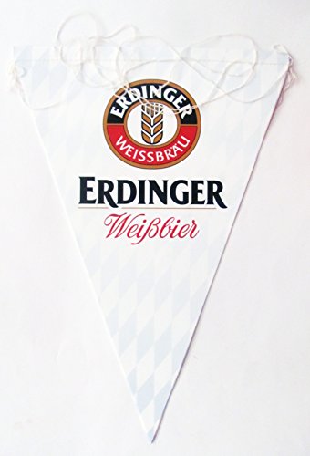 Preisvergleich Produktbild Erdinger Weissbier - Wimpelkette mit 7 Wimpeln