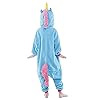 Rainbow-Fox-bambini-Unicorno-Pigiama-tute-cartone-animato-Animale-Costume-Cosplay-Abiti-Per-Bambini-inferiore-di-140-centimetri-in-Altezza