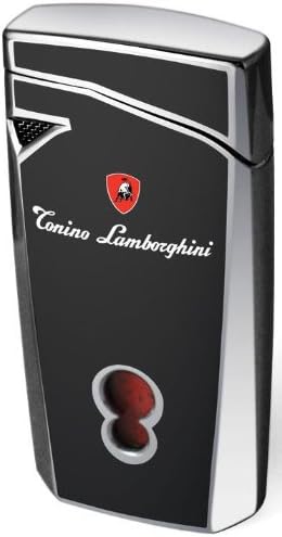 Tonino Lamborghini Magione Black & Chrome Lighter