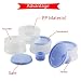 Hrph Portable Baby Infant Feeding Milk Powder &Food Bottle Container 3 Cells Grid Box