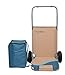 Produktbild Meerweh faltbarer Strandwagen mit Tasche, beige, 118 x 63 x 75 cm, 74030