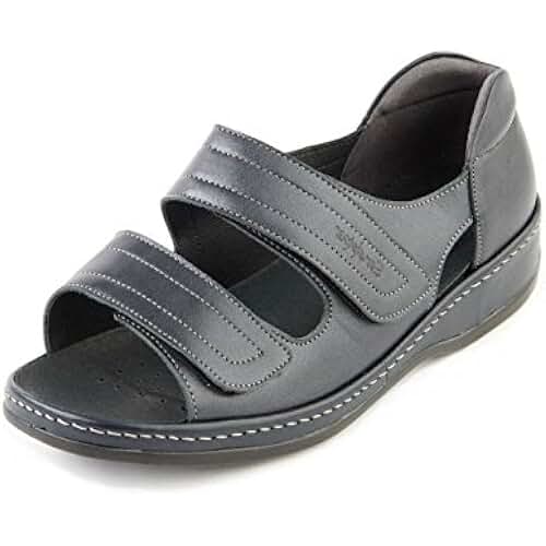 Amazon.co.uk extra wide flip flops for women