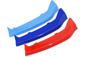 ‎HIBEYO HIBEYO Insert Front Grill Kühlergrill Nieren Trim Streifen für 4er F36 F33 F32 2014-2019 (9 Balken) Kühlergrill abdeckunges Clip Frontgrill Grills Trim Stylingleisten Abdeckung Dekoration Aufkleber