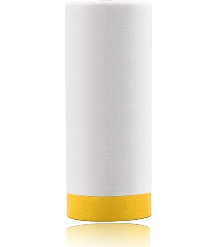 Telo Protettivo Per Imbianchini 2.4x15M | Pellicola Con Nastro Adesivo | Coprimobili Antivernice | Per Lavori Di Pittura - Foto 8