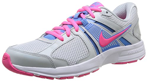 Nike Dart 10 Eu, Womens Running Shoes, Multicolour (Pr Pltnm/Hypr Pnk/Unvrsty Bl/P), 7 UK