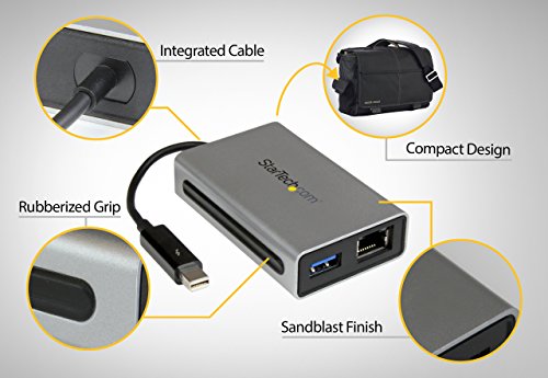 StarTech TB2USB3GE Gigabit Ethernet mit USB 3.0 Adapter - 10