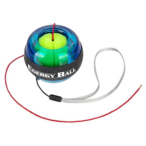 EVEREST FITNESS Energyball zum Training der Hand- und Armmuskulatur mit gummiertem Griffbereich und Gehäuse aus bruchfestem Kunststoff und 2 Jahren Zufriedenheitsgarantie – Handtrainer - 5