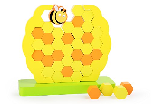 Preisvergleich Produktbild Small Foot 10464 - Wackelturm Bienenstock