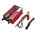 Produktbild HermosaUKnight Solar Power 600W Wechselrichter DC12V zu AC220V Lüfter Kühlung Auto Konverter-Rot