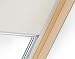 Produktbild Verdunkelungsrollo in Farbe BEIGE, Verdunklung, Sichtschutz für Dachfrenster, passt auf Velux, Fakro, Dakstra, Solstro 55x98 wie C04, CK04, C4A (Achtung: Angegebene Maßen stehen für die Außenmaße des Dachfensters und nicht für die des Stoffs!)