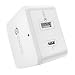 Produktbild Quick Charge 3.0 USB Ladegerät - Syncwire 48W USB und USB-C Ladegerät mit austauschbarem UK EU US Reiseadapter für Apple MacBook, Nexus 5X/6P und iPhone, iPad, Samsung - Weiß