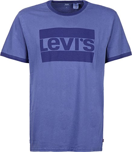 Levis Herren T-Shirt Ringer Tee 39980-0002 Blau, Größe:XXL Levis Herren T-Shirt Ringer Tee 39980-0002 Blau, Größe:XXL