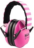 Alpine Muffy Casque Anti-Bruit Protection Auditive pour enfants - Casque antibruit pour les enfants à partir de 2 ans - prévient les dommages auditifs - robuste et facile à ranger - Rose