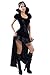 Produktbild spass42 Damen Kleid Lady Evil Nacht Engel Fee Black Queen Dark Angel Kostüm Mittelalter sexy Groesse: M