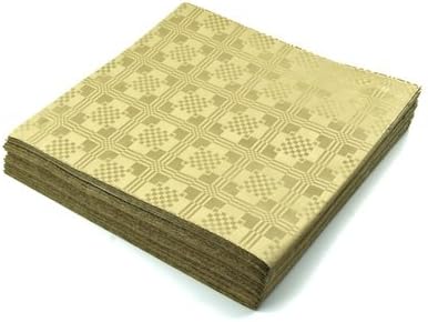 Tablecloth ShopTHE Paper Table Covers x 25-13 COLOURS TO CHOOSE FROM (GOLD)