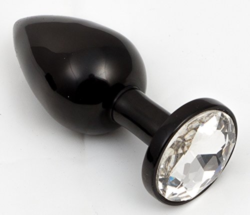 Preisvergleich Produktbild Analplug Schwarzer Aluminium Anal Plug - Alu Butt-Plug