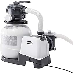 Intex Filtre épurateur à sable pour piscine hors sol - nouveau système Hydro Aeration avec un débit de 7 900 litres / heure (Tension : 220 - 240V)