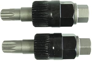 ALKAN-WERKZEUG TORX T50 XZN M10 Lot de 2 alternateurs pour poulies à roues libres