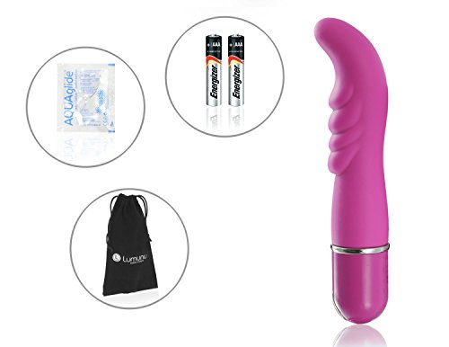 Deluxe-Vibrator-silky-soft-G-spot-vibrator-made-of-silicone-with-wavy-surface