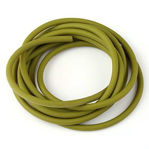 VERY100 10M Ersatzgummi für Steinschleuder Zwille Schleuder High-Tec-Gummi 5mm Diameter
