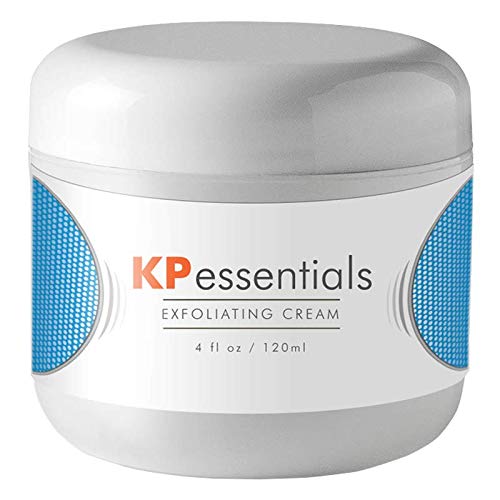 KP Essentials - Crème exfoliante contre la kératose pilaire - Corrige les tâches et bosses de rougeur sur les cuisses et les bras pour une peau claire et uniforme - 113 g, 1 bouteille