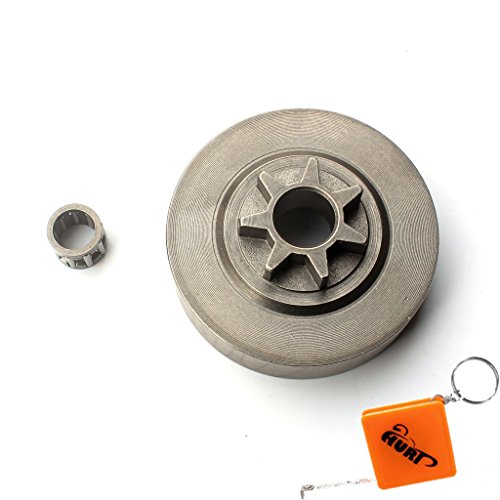 HURI Kettenrad 7Z + Nadellager passend für HUSQVARNA 33 34 35 36 41 136 137 141 142 Ritzel