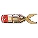 Price comparison product image OEHLBACH SOLUTION LUG (Spade). High Quality termination for speaker cable of 1,5mm² - 6,0mm². No soldering required. Gold plated, STAR RATING : 4.