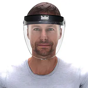 Steelbird YS-20 7Wings Unisex Polycarbonate Static Full Face Protector Helmet Visor Face Shield (Pack of 2, Silver)