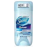 Secret Outlast Completely Clean Scent Women's Clear Gel Antiperspirant & Deodorant 2.6 Oz