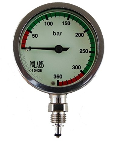 Preisvergleich Produktbild POLARIS - Kapsel Finimeter TopLine 52mm 360Bar verchromt