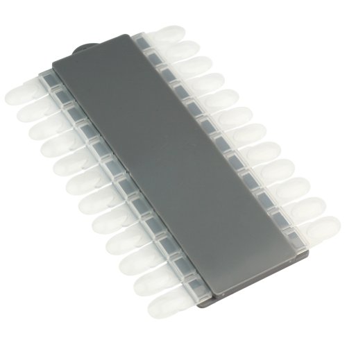 Salon DIY Nail Art Tips Design Practice Training Display Tool 24 Removable Rack