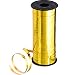 Produktbild Outus Ballon Bänder Curling Band Ringelband Kräuselband Gecrimptes Band Metallic Ballon-Band Spule für Geschenk Verpackung Party Festival Dekoration, 5 mm, 100 Yard (Gold)