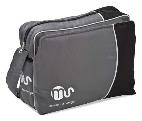MS Handbag Grey With Black
