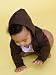 American Apparel Infant California Fleece Zip Hoodie - Black / 18-24M